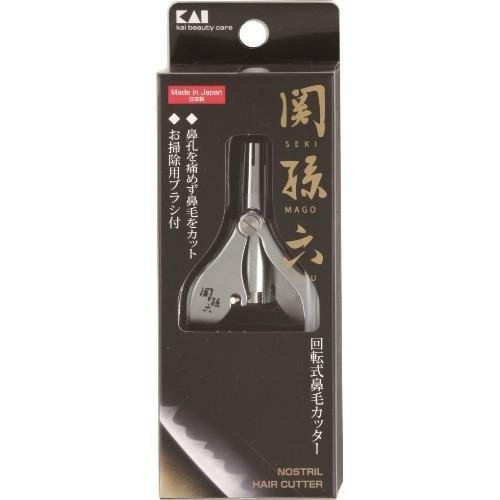 日本 KAI 貝印 關孫六旋轉鼻毛剪