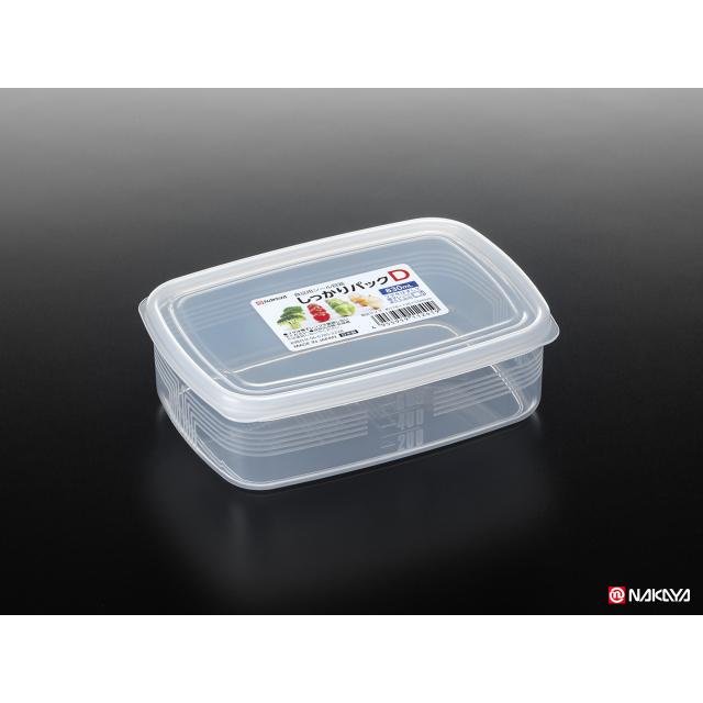 日本 NAKAYA 日本製長方形保鮮盒 830ml