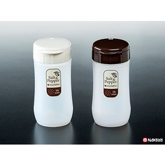 日本 NAKAYA 日本製圓形掀蓋調味料罐 14細孔130ml(顏色隨機)